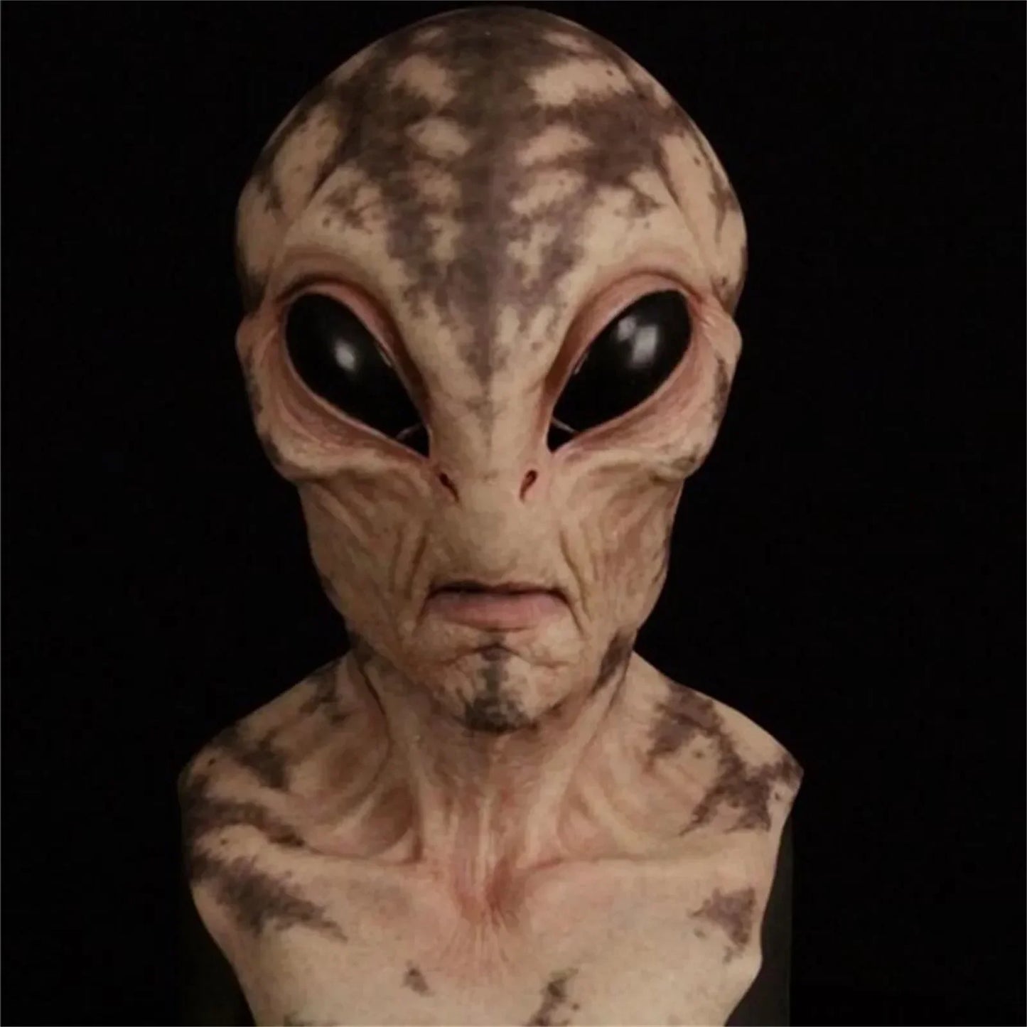 Halloween Alien Mask Scary Horrible Big Eyes Horror Alien Mask Full Head Latex Mask Mask Monster Mask Gifts