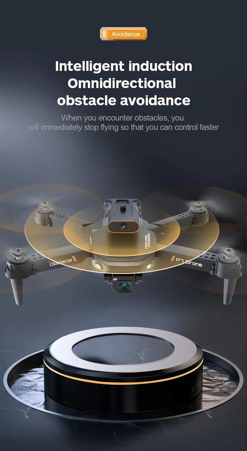 P7 Drone Four Axis Helicopter Unmanned Aerial Vehicle Electric Toy Foldable Quadcopter Remote Control Aircraft Children Toy Gift