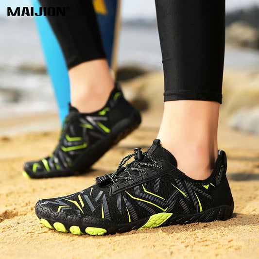 MAIJION Swimming Aqua Shoes Beach Wading Sneakers Water Sports Shoes Quick Dry Wading Shoes Breathable Fishing Surfing Footwear