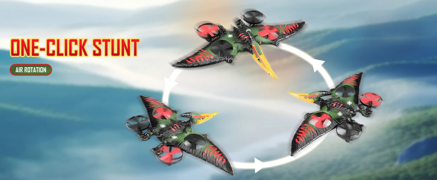 L0712 RC Plane 2.4G Remote Control Aircraft Gravity Sensing Helicopter Glider with Light EPP Foam Fighters for Boys Children