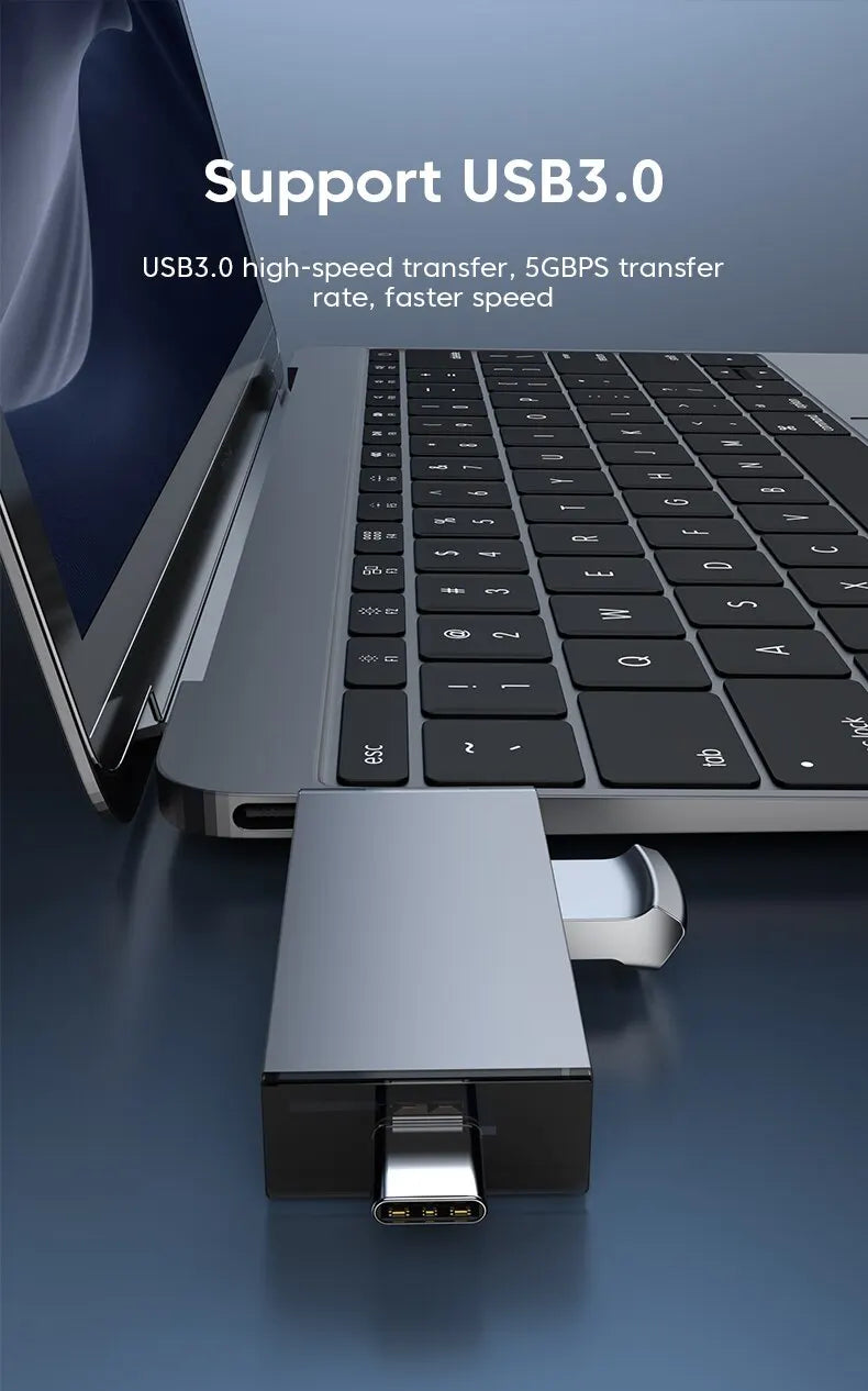 USB 3.0 7 in 1 Multi-Function Card Reader High-Speed Transfer Universal SD/TF Card PC Notebook Accessories High-Speed Card Reade