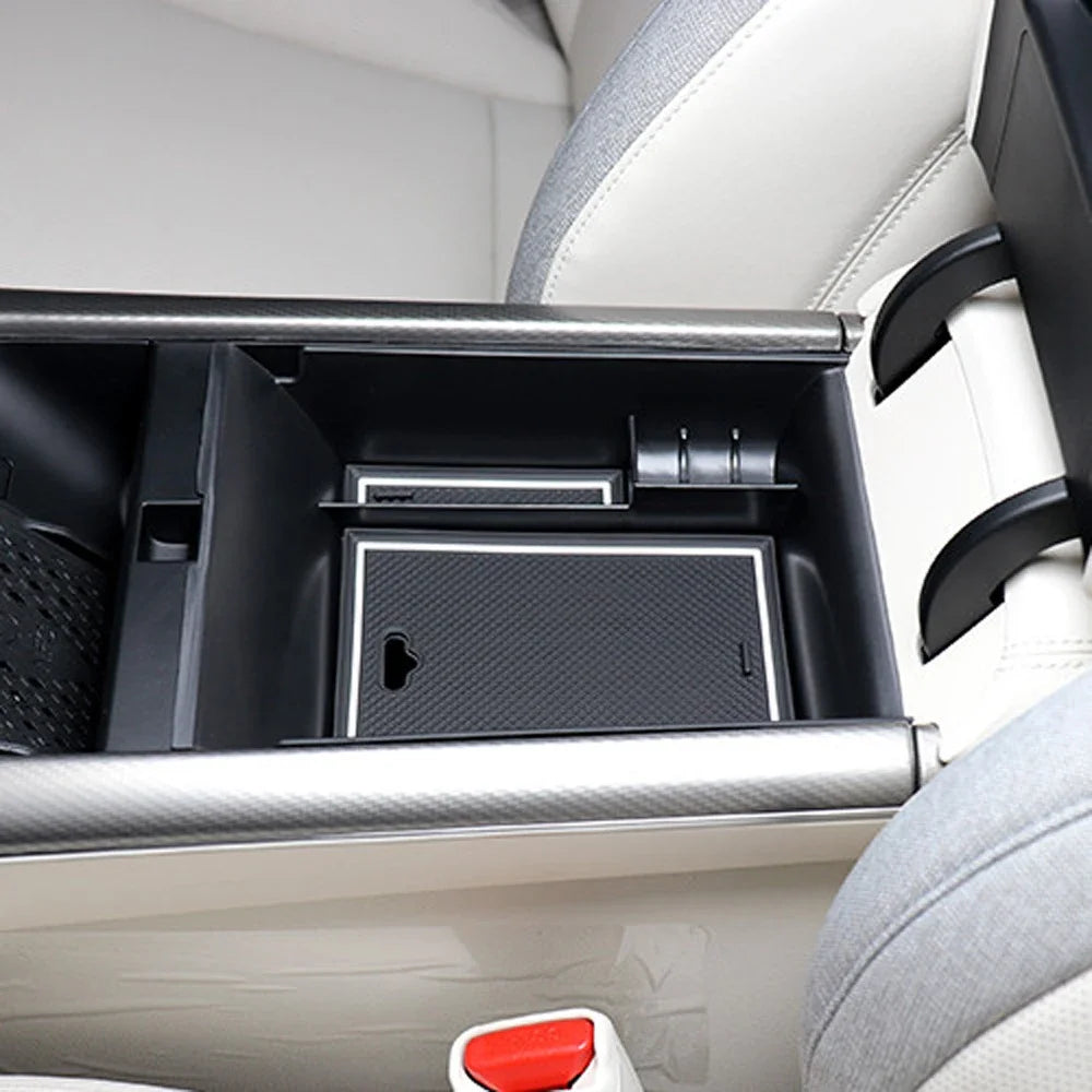 For Genesis GV60 Central Armrest Organizer Tray Car Multi-purpose Storage Box Car Stowing Tidying