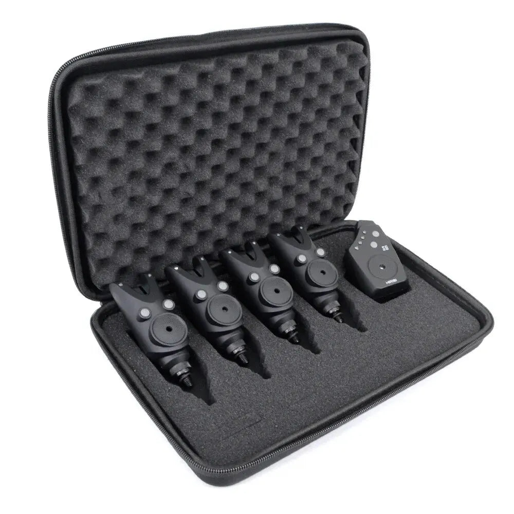 Hirisi Wireless Carp Fishing Alarm Set Waterproof Fishing Bite Alarms Fishing Accessories Fishing Bite Indicator S6