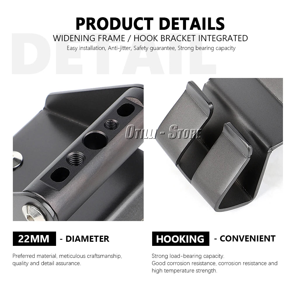 For Honda Forza 350 FORZA350 NSS350 Forza 300 FORZA300 Accessories Helmet Hook Hanger Holder Storage Bag Hook GPS Mount