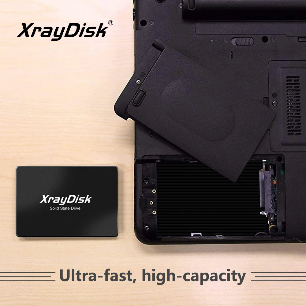 Xraydisk Sata3 Ssd Hard Disk 1TB 512GB 480GB 256GB 240GB 128GB 2.5" Solid State Drive Internal for Laptop & Desktop