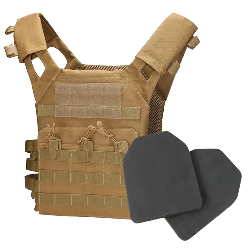 Nylon Tactical Vest Body Armor Hunting Carrier Airsoft Accessories Combat MOLLE Camo Military Army Vest CS Game Jungle Equipment