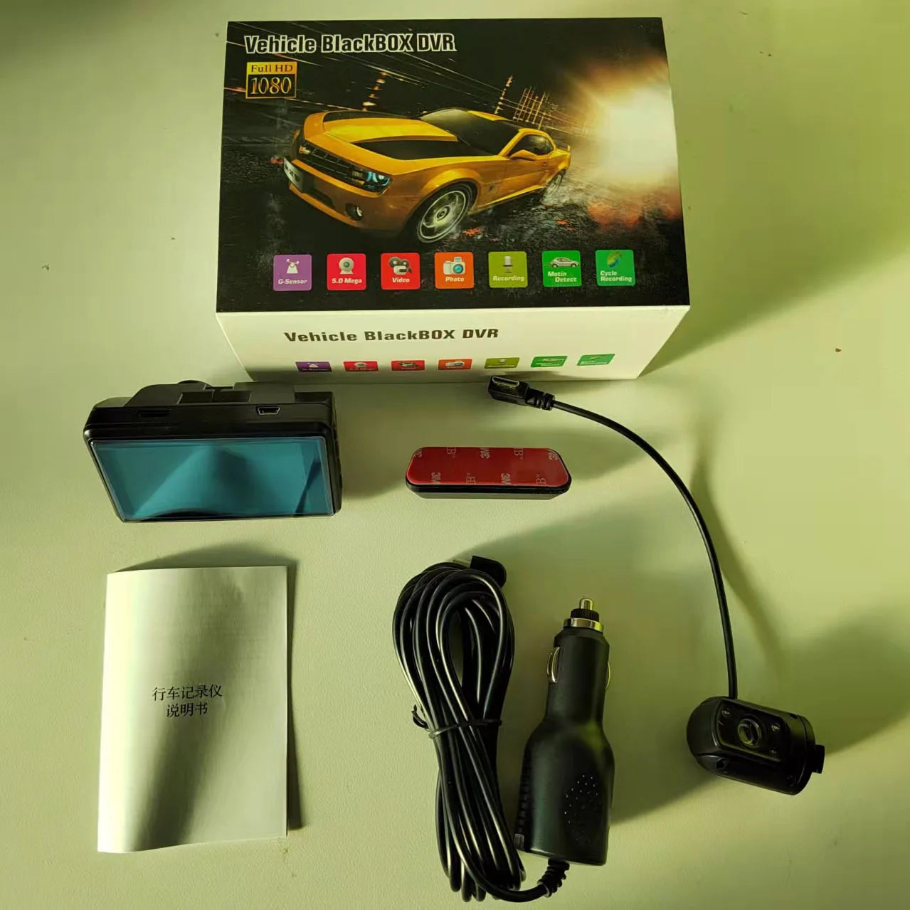 Dual Lens Dash Cam for Cars Black Box HD 1080P Car Video Recorder with WIFI Night Vision G-sensor Loop Recording Dvr Car Camera