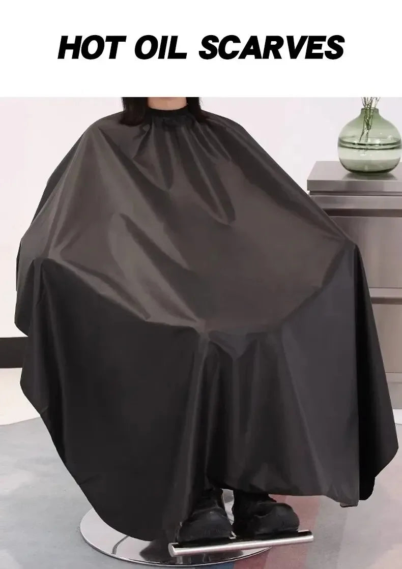 Professional Salon Hair Cutting Cape Barber Cape for Men/Women Adjustable Snap Button with Waterproof Hairdressing Salon Cloak