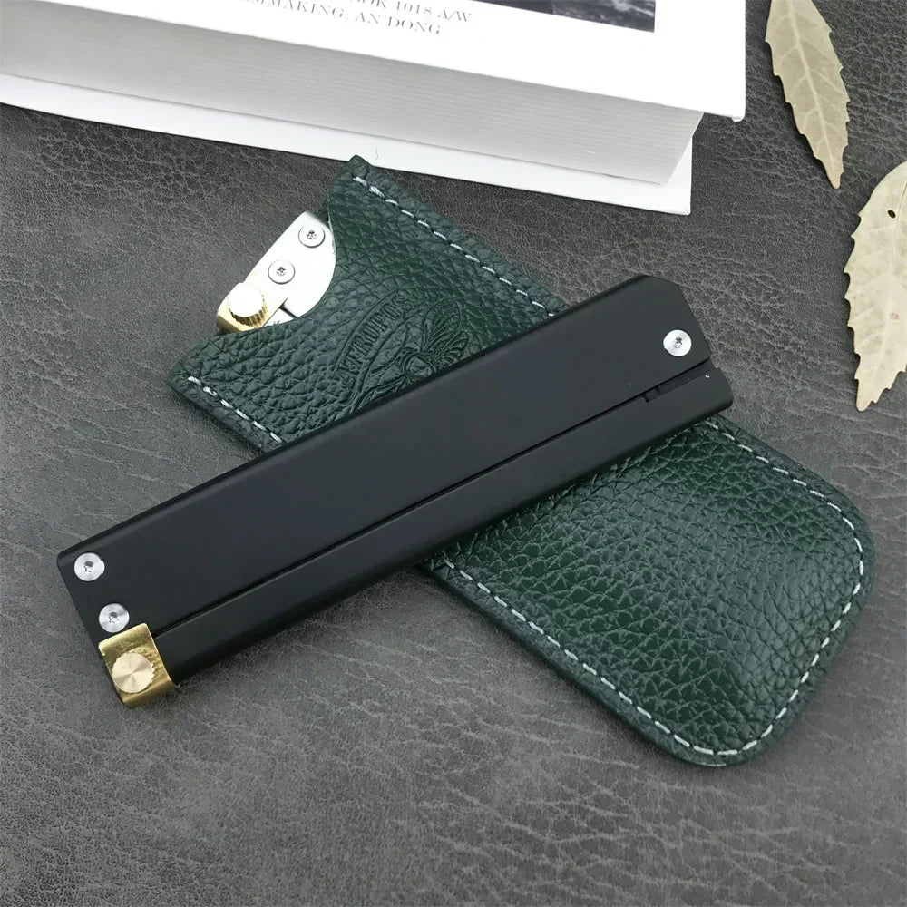 ATROPO Trapper Tactical Folding Pocket Knife D2 Sharp Blade Aluminum Alloy Handle Outdoor Pocket Hunting Survival Knife EDC Tool