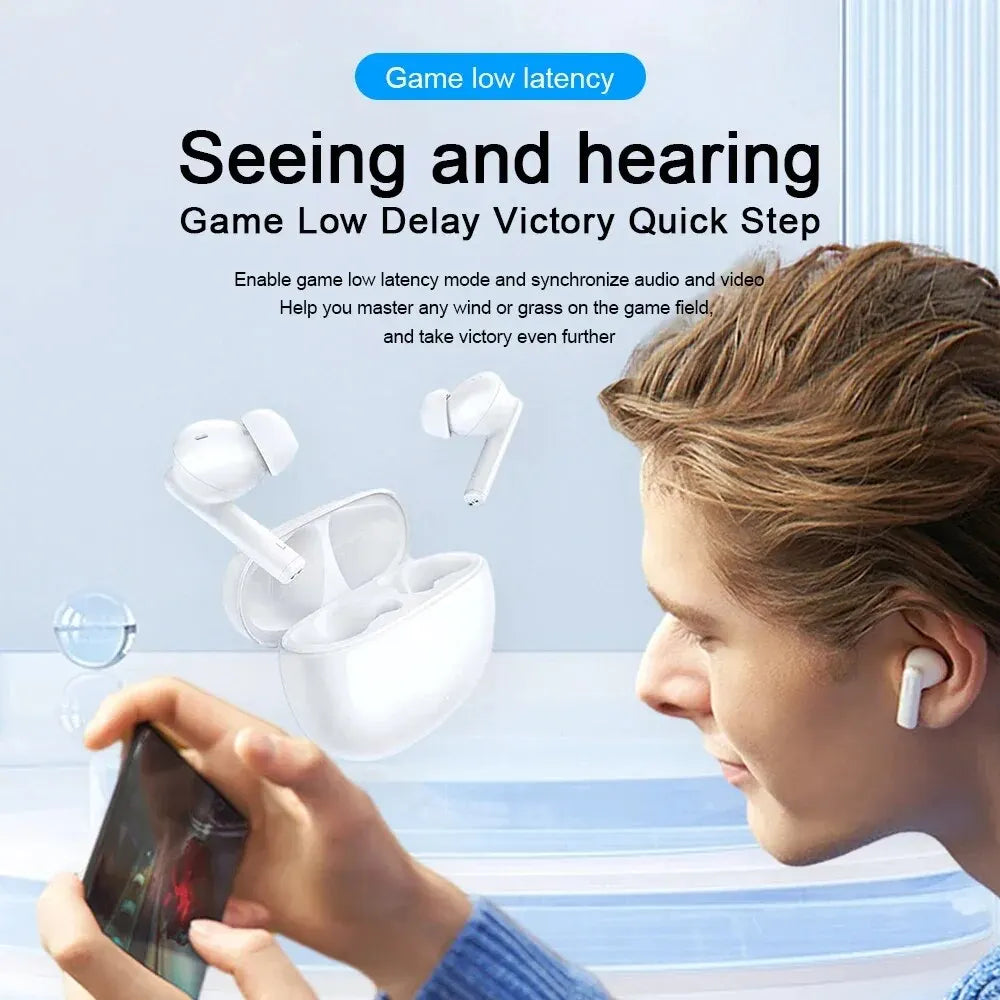 Honor Global Version CHOICE Earbuds X5 TWS Bluetooth 5.3 Earphone 35 Hour Battery Low Latency Noise Cancelling Stable Connection