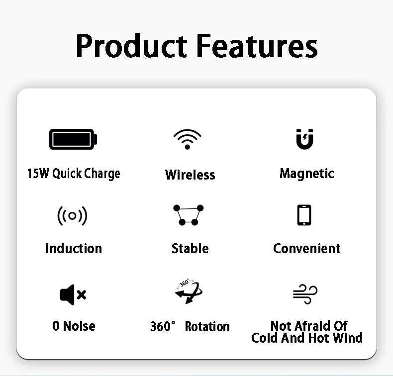 Car Phone Holder For Trumpchi GS8 14.6 Inch Screen Car Wireless Charging Mobile Phone Holder Base Car Styling Accessories