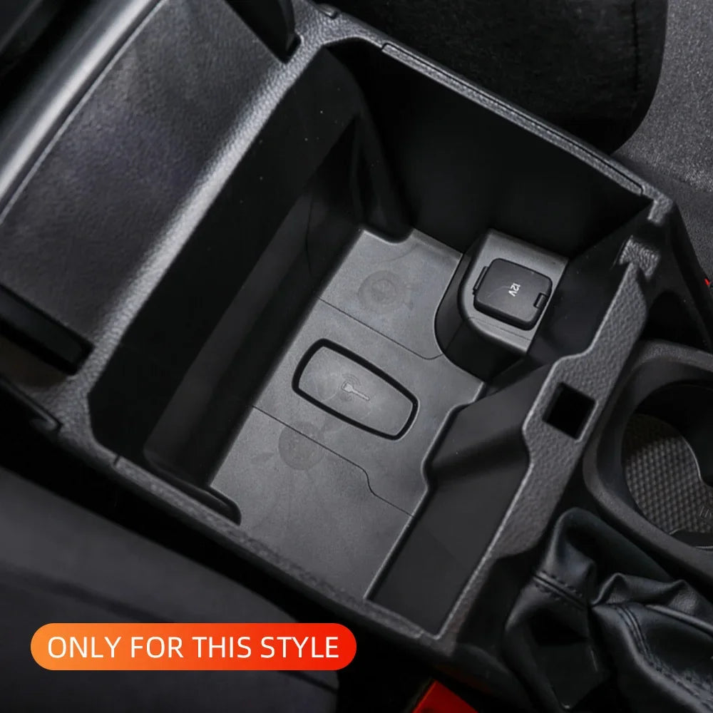 ABS Car Stowing Tidying Tidying Container For Armrest Box Storage For Ford Everest Ranger 2023 Holder Organizer Accessories