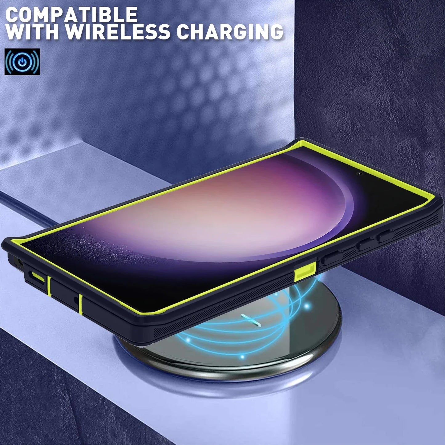 3IN1 Ott Defender Series Box for Orginal Samsung Galaxy S25 S24 S23 S22 S21 S20 FE Plus Ultra Note 20 Armor Shockproof Case