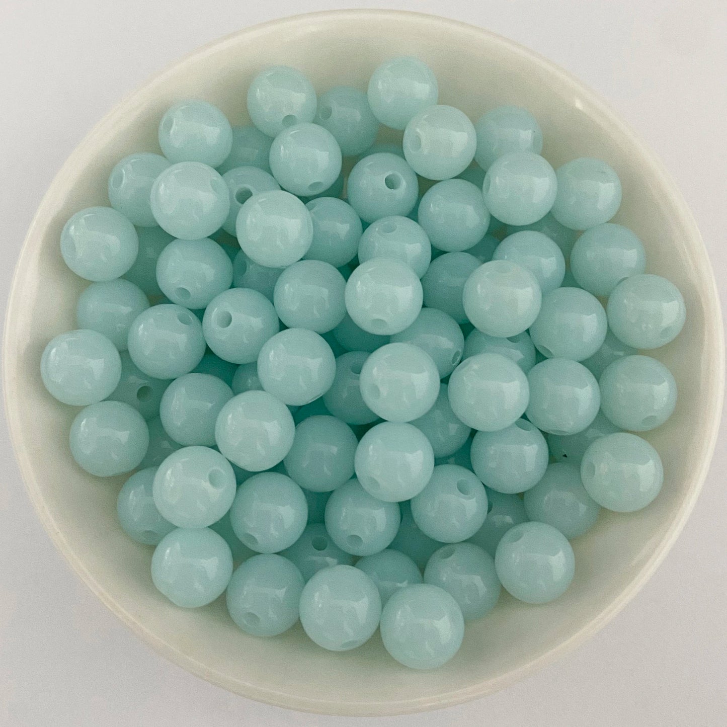 Clear Gumball Bubblegum Acrylic Round Ball Spacer Beads 6 8 10MM Pick Size For Jewelry Making