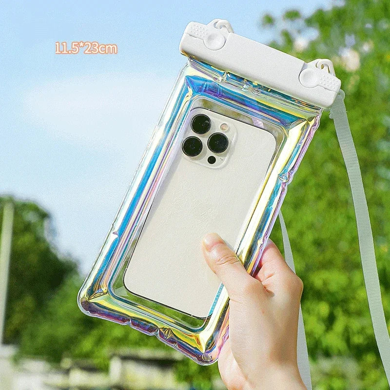 Swimming Bags Waterproof Phone Case For iPhone 15 14 13 12 11 Pro Max X Xiaomi 13 Samsung S23 Universal Waterproof Bag