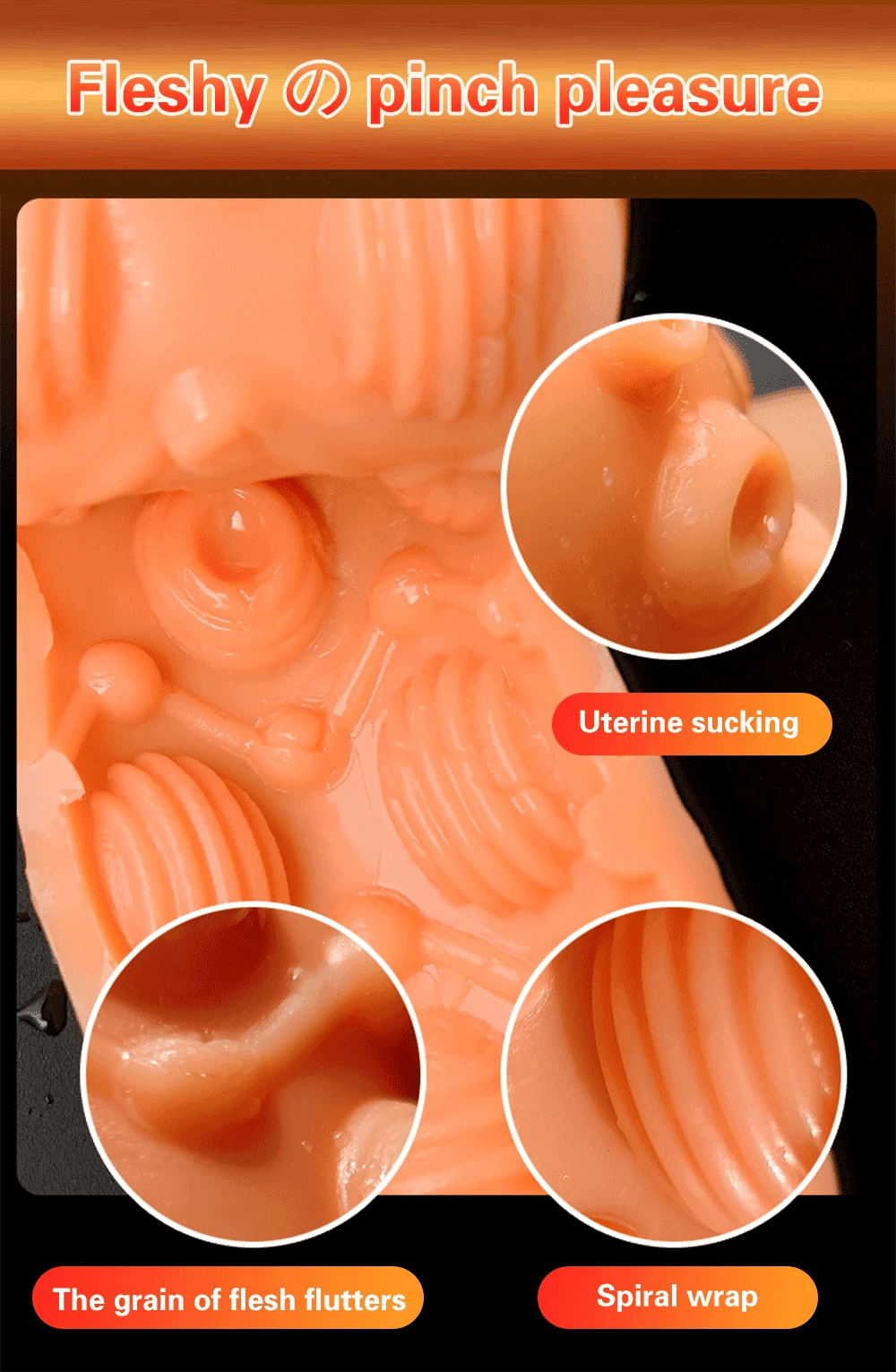 Male Masturbator Cup Sex Toy for Men Soft TPE Cock Training Sex Shop Glans Trainer Penis Sleeve Delay Exercise Adult Products