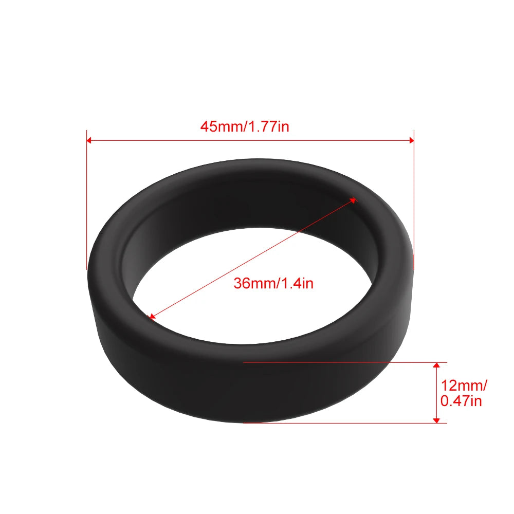 Men Penis Ring Silicone Cock Rings Male Lock Ejaculation Scrotal Ball Stretcher anillo hombre Cockring Sex Toys For Men