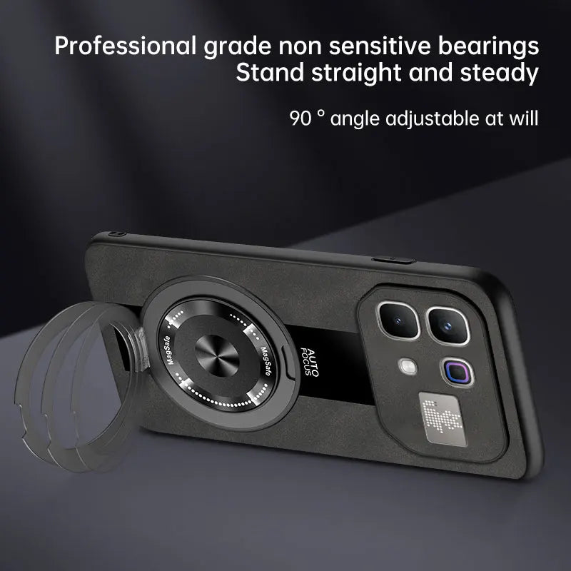 For Infinix Note 60pro Luxury Magnetic Capa de celular leather Case 360-degree rotating stand Cover Shockproof Bumper Funda