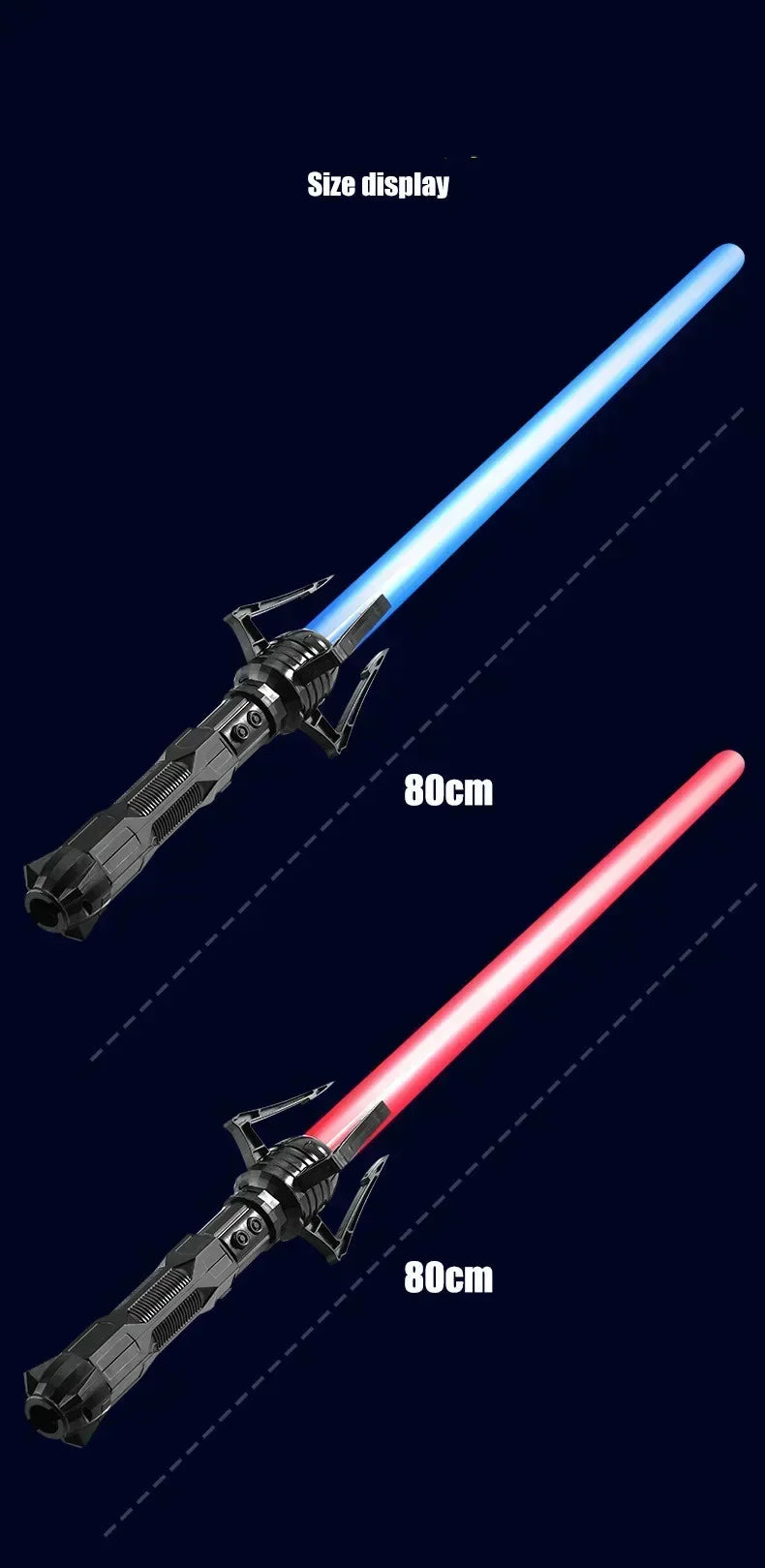 New Laser Sword Photography Props Lightsaber Luminous Glow Stick Laser Wand Children's Toys Gifts Outdoor Toys