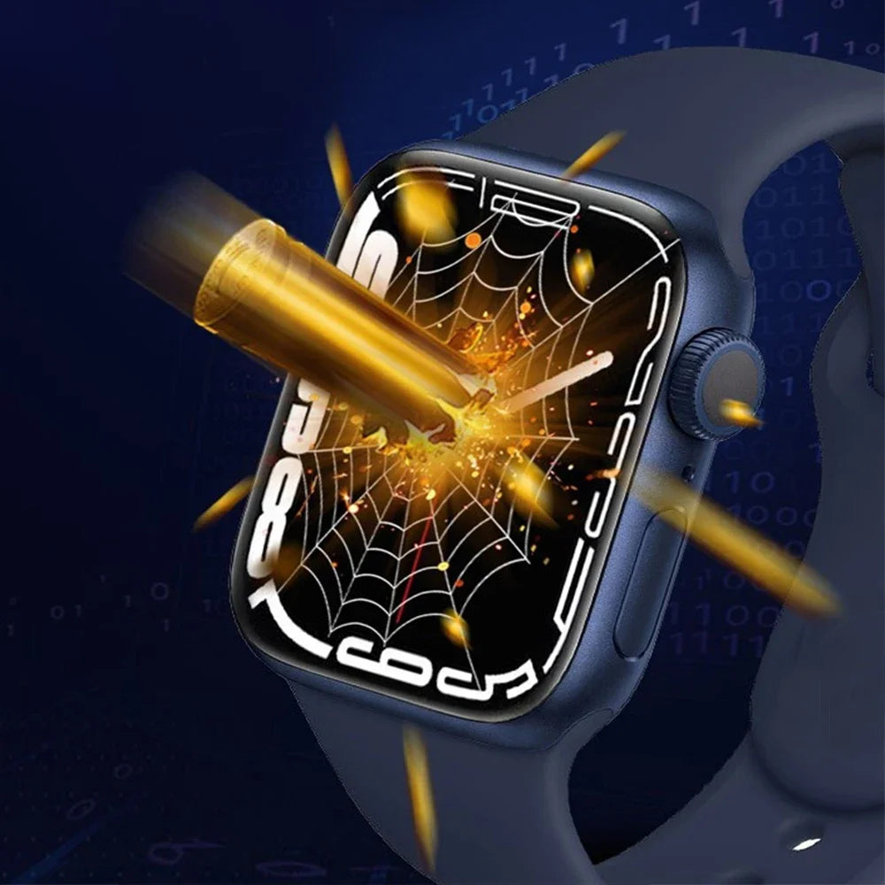 3D Film Screen Protector For Apple Watch ultra 49mm Serie 7/8 41mm 45mm 42/38mm (Not Tempered Glass) iwatch 6 5 4 3 Se 40mm 44mm