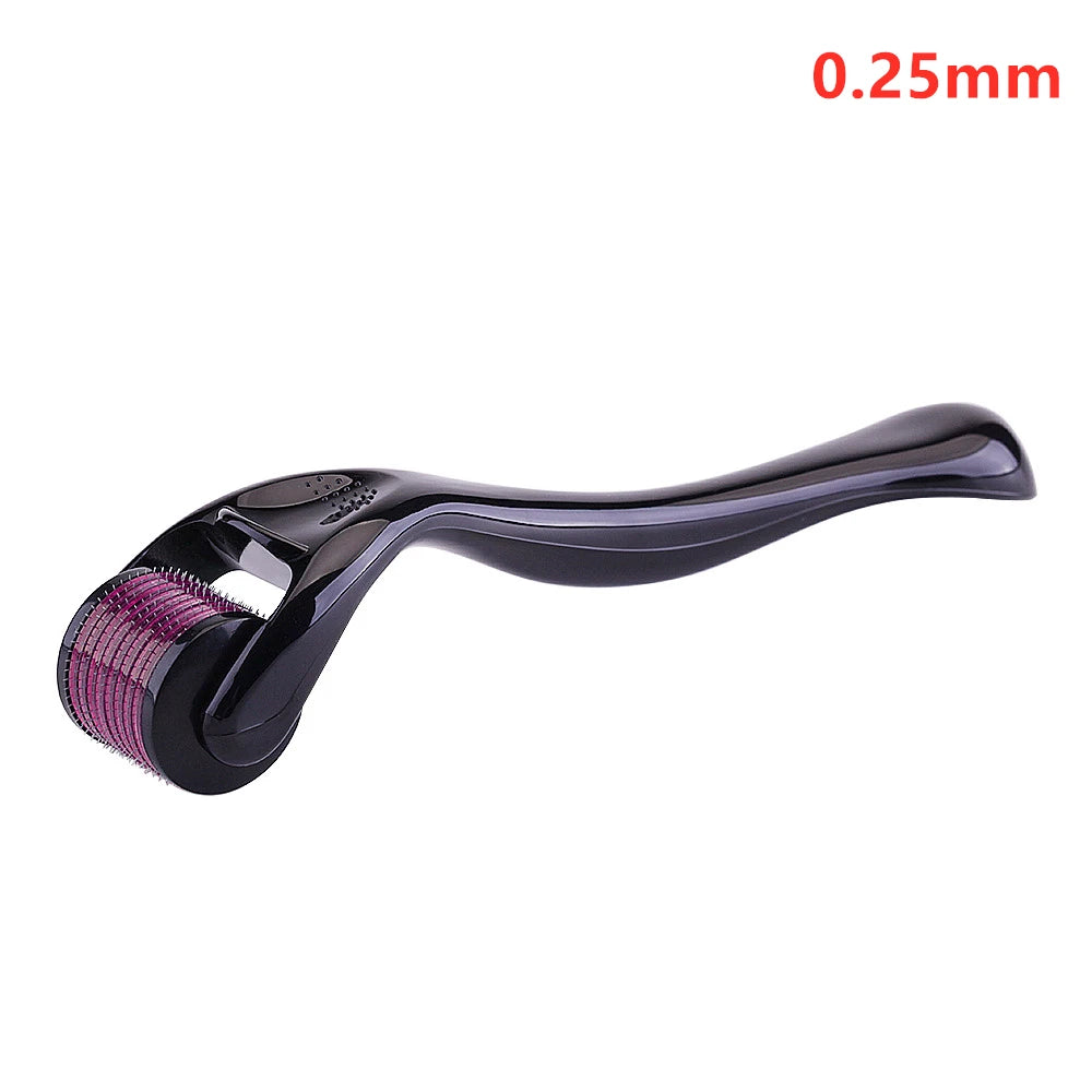 540 Needles for Facial Body Hair Growth Derma Roller for Skin Beard 0.2mm 0.25mm 0.3mm Needle Micro Face Roll Tool With Box Man