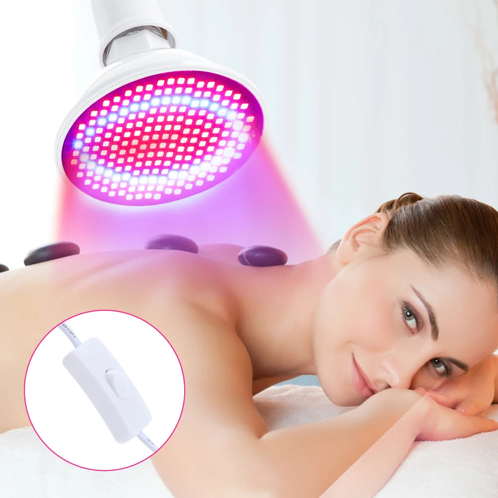 Anti Aging Red blue led Light Therapy Deep Red 660nm Near Infrared 850nm Beauty plant grow light bulb lamp for Full Body Skin