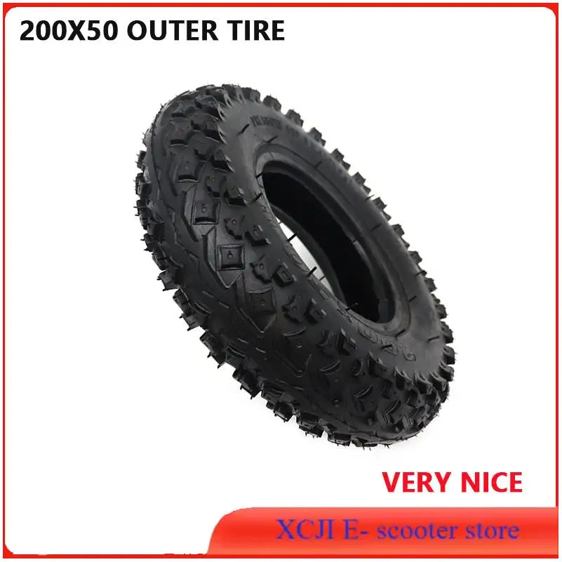 200*50 outer tyre Butyl rubber tire 200x50 inner outer tires 8 inch for Mini Electric Scooter Off Road Tyre Replacement Parts