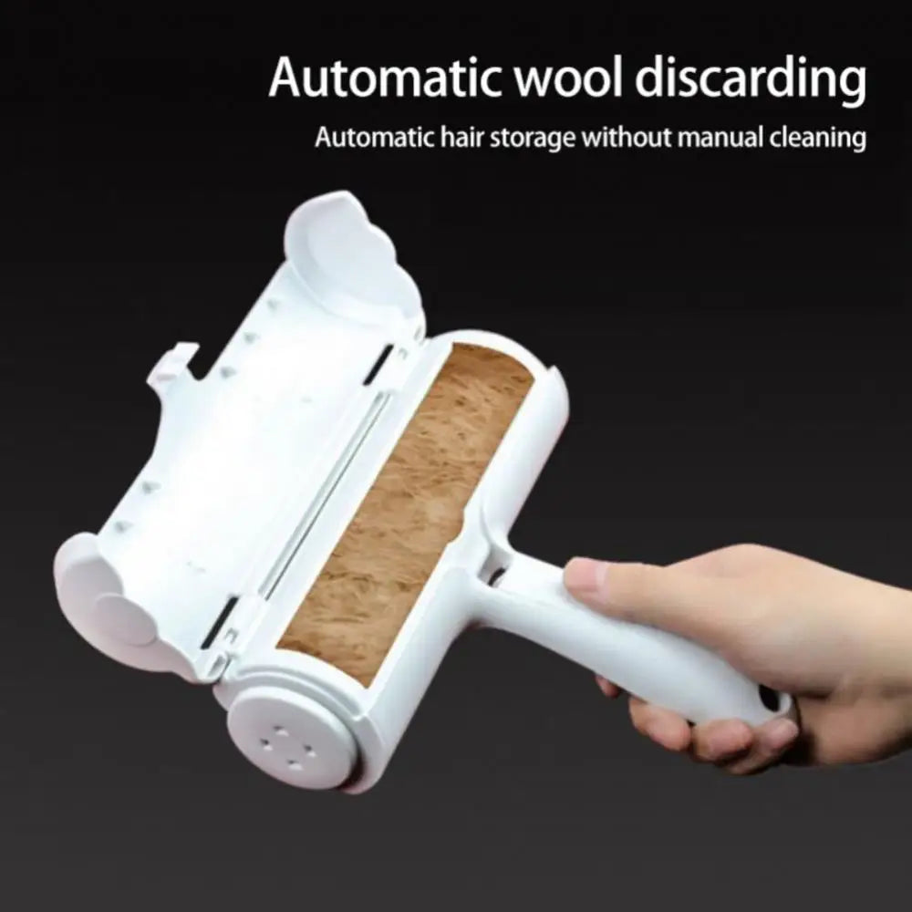 Remover Pet Hair Remov Cleaning One Hand Operate Pet Hair Remover Roller Removing Dog Cat Self Cleaning Lint Pet Hair