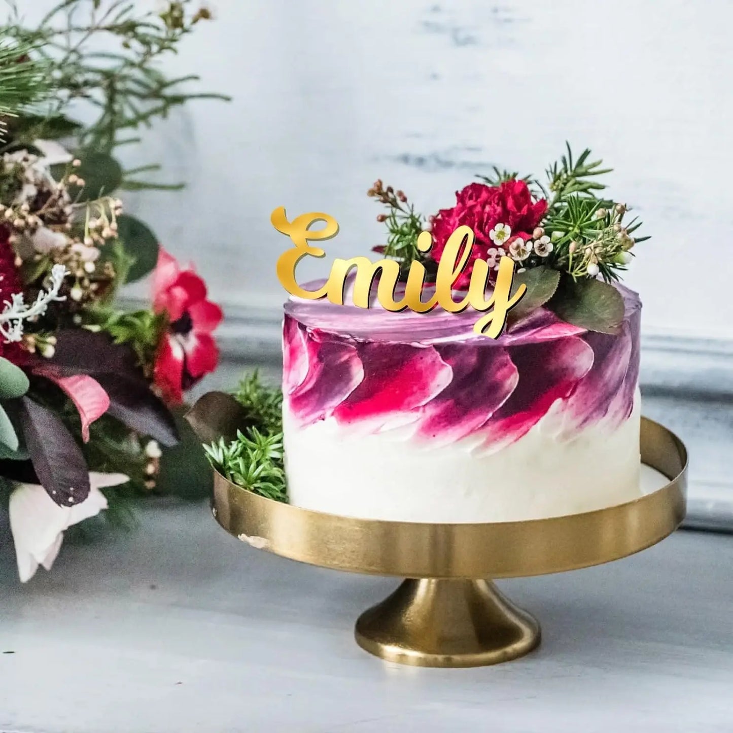 Acrylic Numbers For Cake 0-9 Numbers Happy Birthday Cake Topper Acrylic Cake Numbers Topper Gold Acrylic Happy Birthday Cake