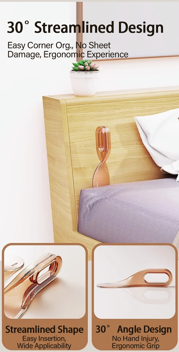 Portable Sheets Changing Tool Plastic Mattress Lifter Home Bed Sheet Tucker Tool Change The Durable Bed Moving Help Tool YFJ011