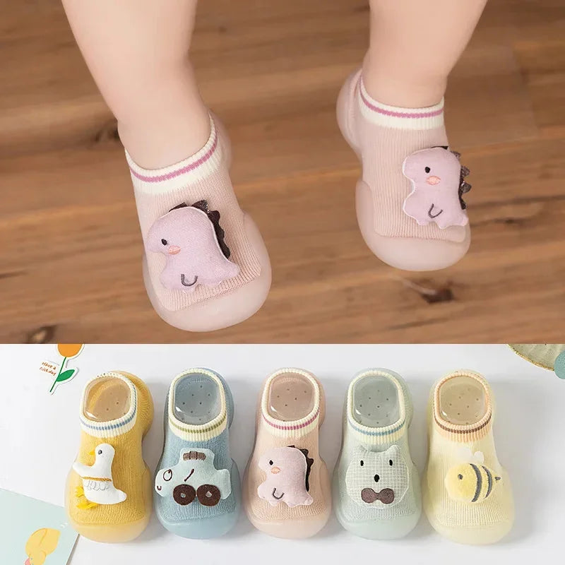 Baby Floor Socks, Non-slip Indoor CHILDREN'S Early Childhood Teaching Step-by-step Cool Soft-soled Shoes