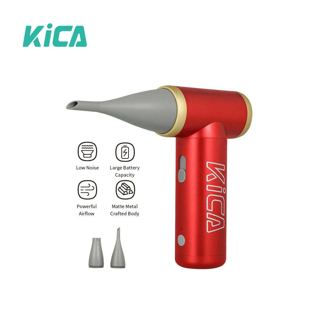 KICA Jetfan 2 Compresse Air Duster Electric Air Dust Blower KICA Jet Fan 2 Portable Cordless Computer Keyboard Cleaner 100000RPM