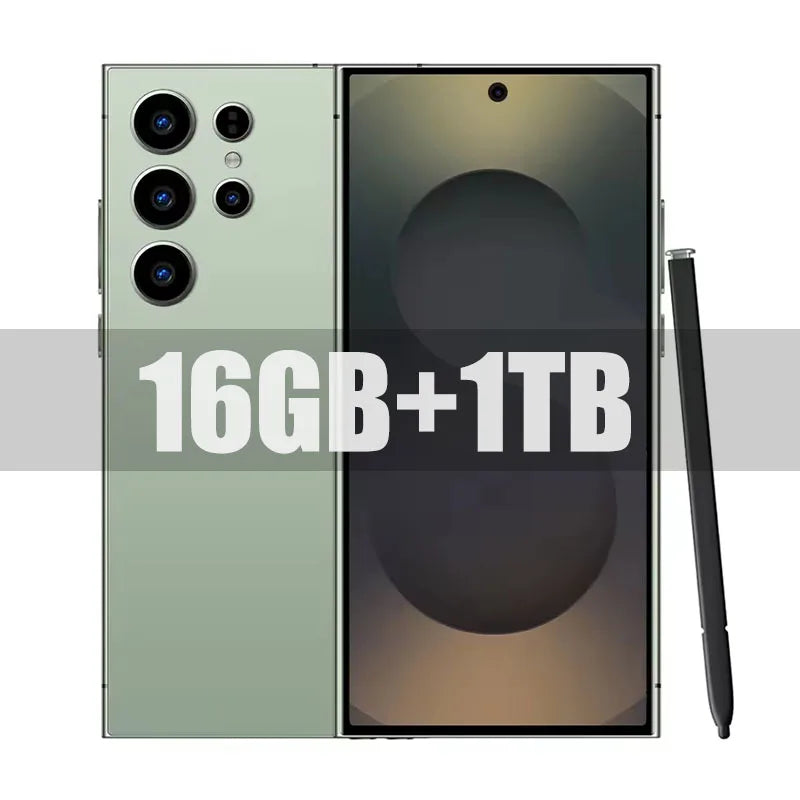 HOT 2025 new S26 Ultra original intelligent 5G dual card dual standby Android 15 system global version 108MP 7800mAh battery