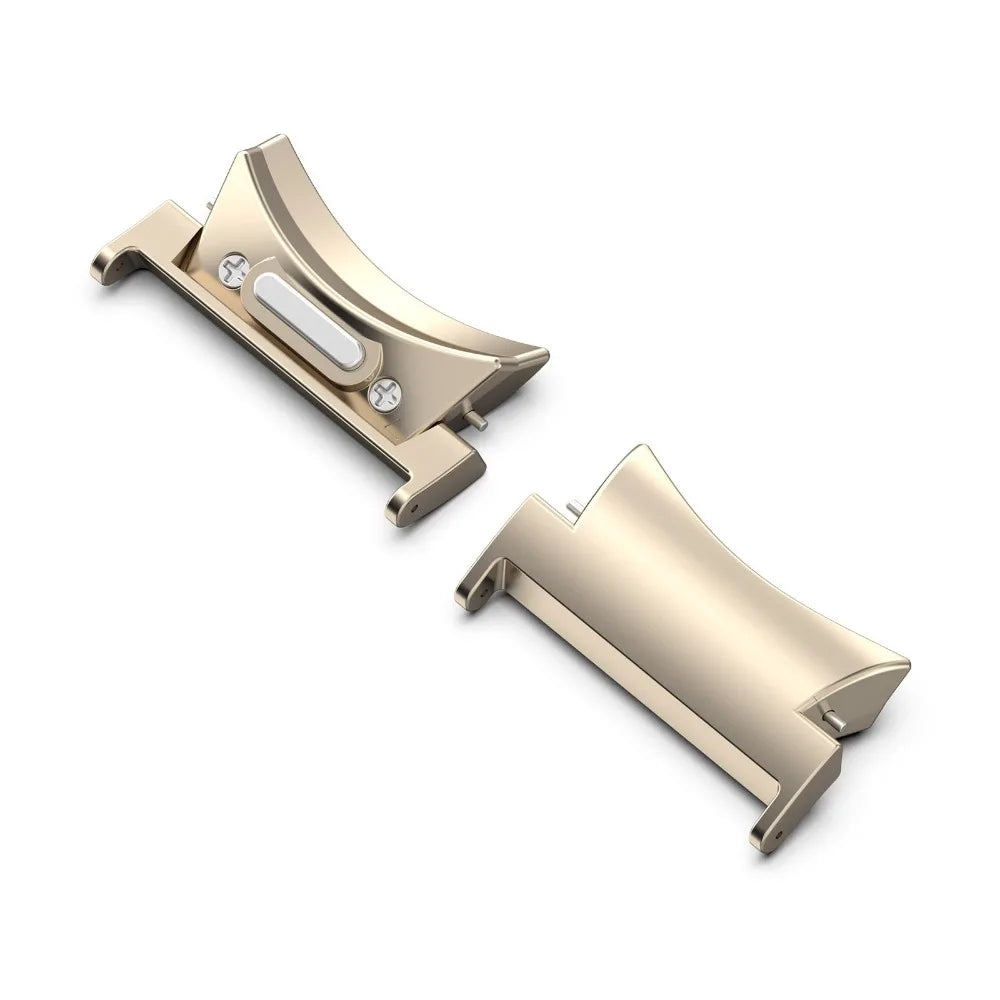 2PCS Quick fit Adapter for Samsung Galaxy watch 7 6 44 40mm 6 classic 47mm 43mm accessories Stainless Steel Connector 4/5 band