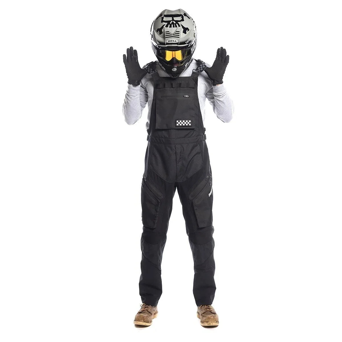 New Motorcycle Racing Strap Pants Motorall Motocross Racing Gear Set Pants/Full Set Combo MX Racing Kit black