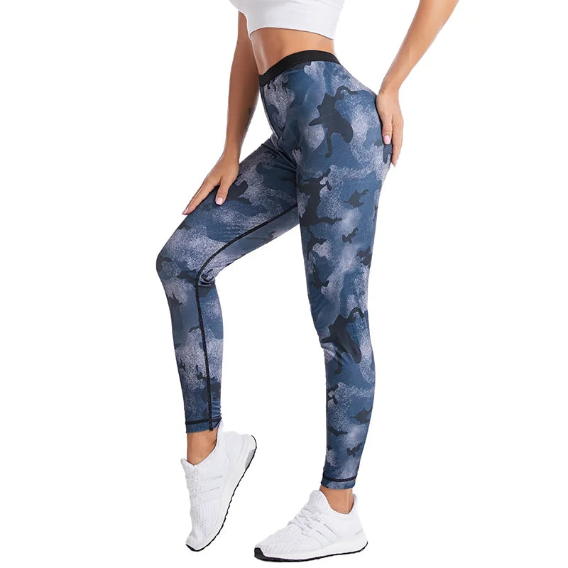 Women Camouflage Leggings Body Shaper Pants Hot Sweat Sauna Pant Shapewear Tummy Control Slimming Shorts Gym Fitness Weight Loss