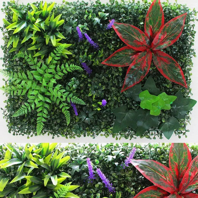 Green Wall Background Wall Plastic Wall Door Head Simulation Plant Lawn Wall Grass Shop Image Wall Simulation Plant Wall