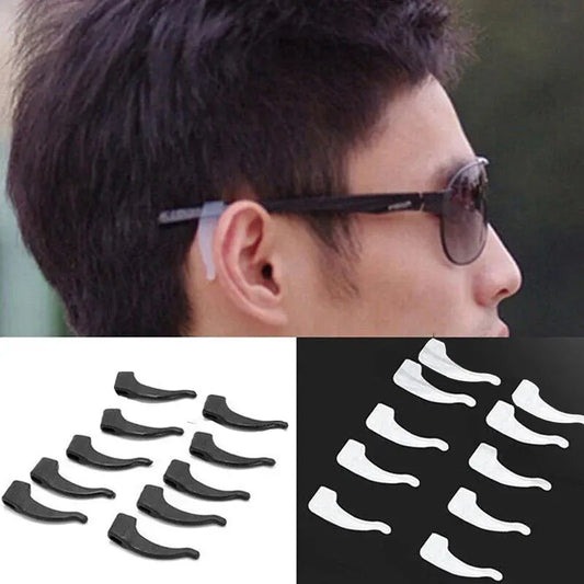 5 Pairs/lot Glasses Anti Slip Sleeve Silicone Ear Hook Fixation for Eyeglasses Sunglasses Anti Fall Hook Anti Slip Sleeve