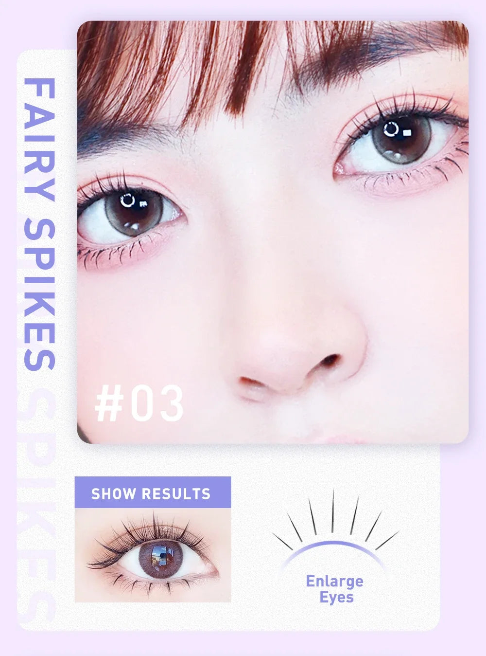 Fish Tail Cluster Eyelash A/M Shape Spikes Lashes Individual Dovetail Makeup Extension Wispy Premade Fans Natural Fluffy 3Rows