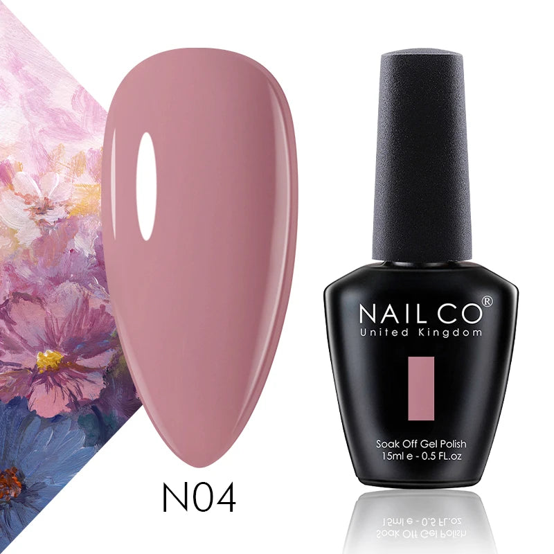 NAILCO 15ml Hema Free TPO Free Top Coat And Base Coat Art Design Gel Nail Polish Top Base Coat UV LED Soak Off Gel Nail Varnish