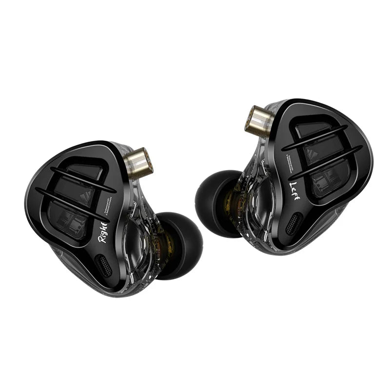 KZ ZAR Hybrid Driver In-ear Monitor 1DD+7BA Earphone HiFi 2Pin Wired Headphone Music DJ Headset Sport Game Earbud ZAX ZAS ZSX