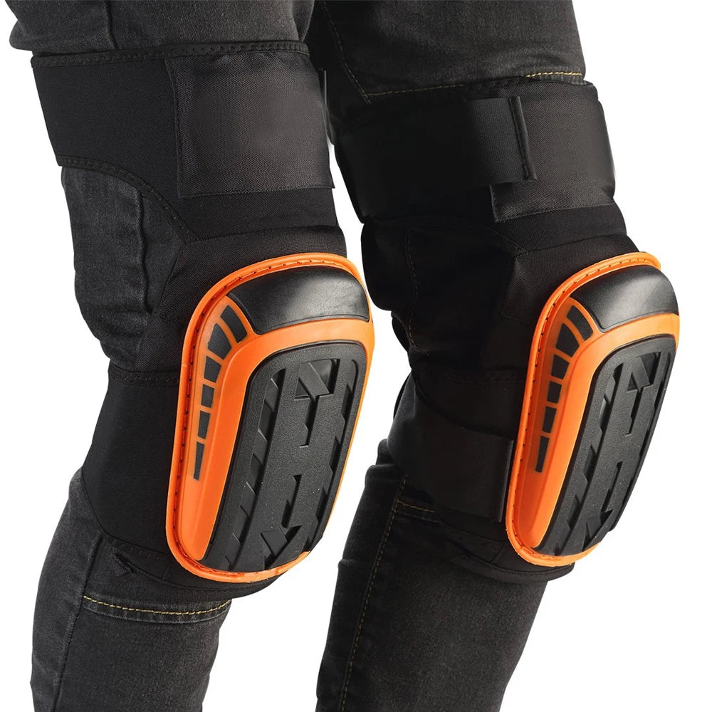 Comfortable Gel Cushion and Adjustable Straps for Working, Gardning Professional Heavy Duty EVA Foam Padding Knee Pads