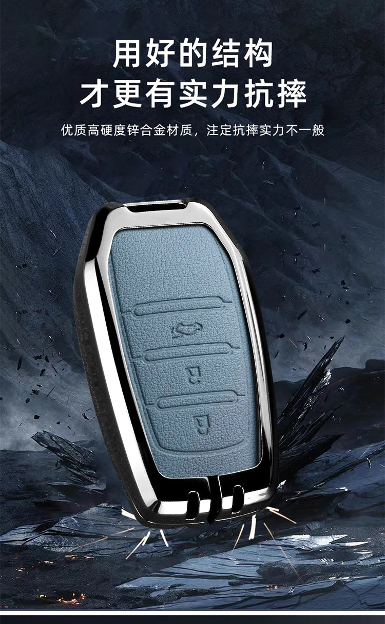 Car Remote Key Case Cover For Toyota CHR Hilux Fortuner Land Cruiser 200 Camry Corolla Crown RAV4 Highland Keychain Accessories