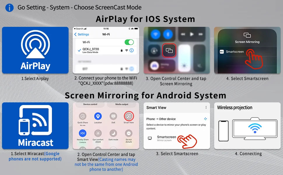 Imagebon 10.26 Inch 4K ADAS Car Mirror Video Recorder Wireless CarPlay & Android Auto Dash Camera GPS Navigation Night Vision
