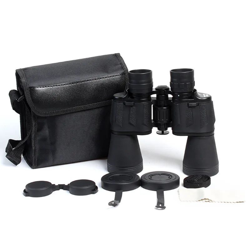12X42 Binoculars Adults High Powered Professional FMC Lens Central Focus Wide Angle Ideal for Bird Watching Camping