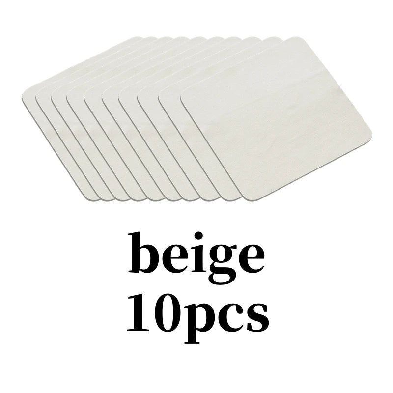 Microfiber suede material for eyeglass cloth.