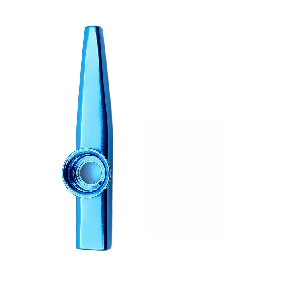 Metal Kazoo Musical Instruments Flutes Diaphragm Mouth Kazoos Musical Instruments Good Companion for Guitar
