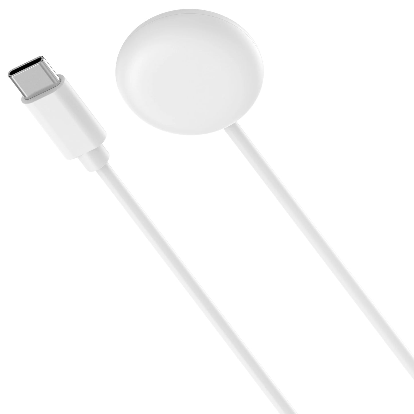 Pixel Watch 3 Charger for Google Pixel Watch 2 USB C Charging Cable Type-C 1m 3.3FT Black/White Cord Magnetic