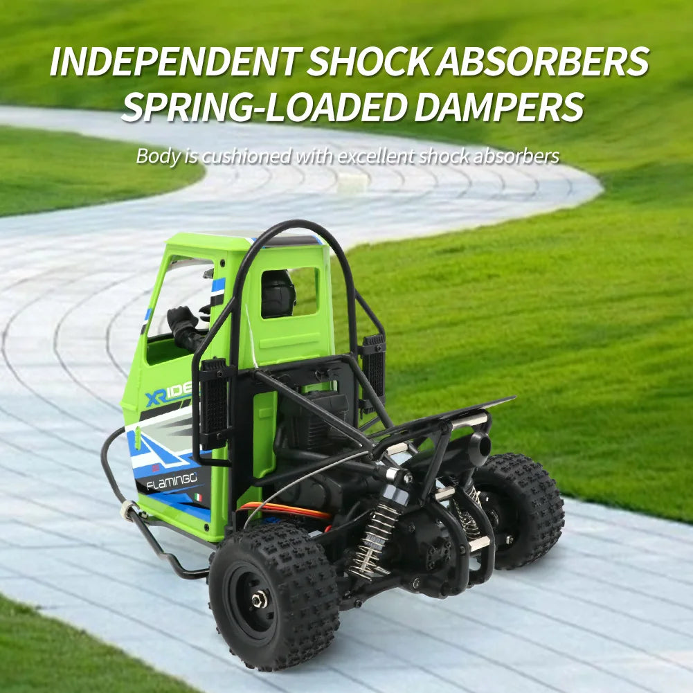 RC Car Remote Control Car 2.4G X-Rider 1/8 Piaggio Ape 1:8 2WD Kids Battery Powered Drift Cars RTR