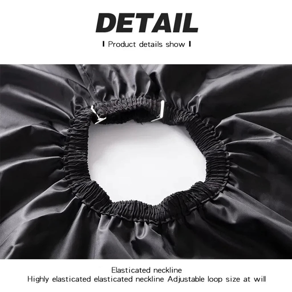 Professional Salon Hair Cutting Cape Barber Cape for Men/Women Adjustable Snap Button with Waterproof Hairdressing Salon Cloak